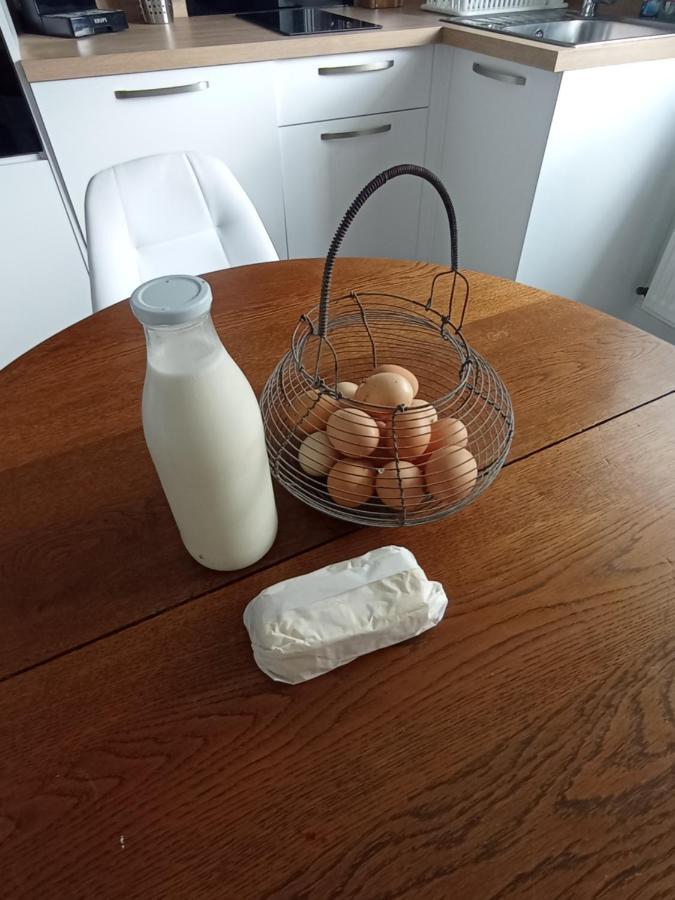 Gite A La Ferme Chez Magali Escaudoeuvres ภายนอก รูปภาพ